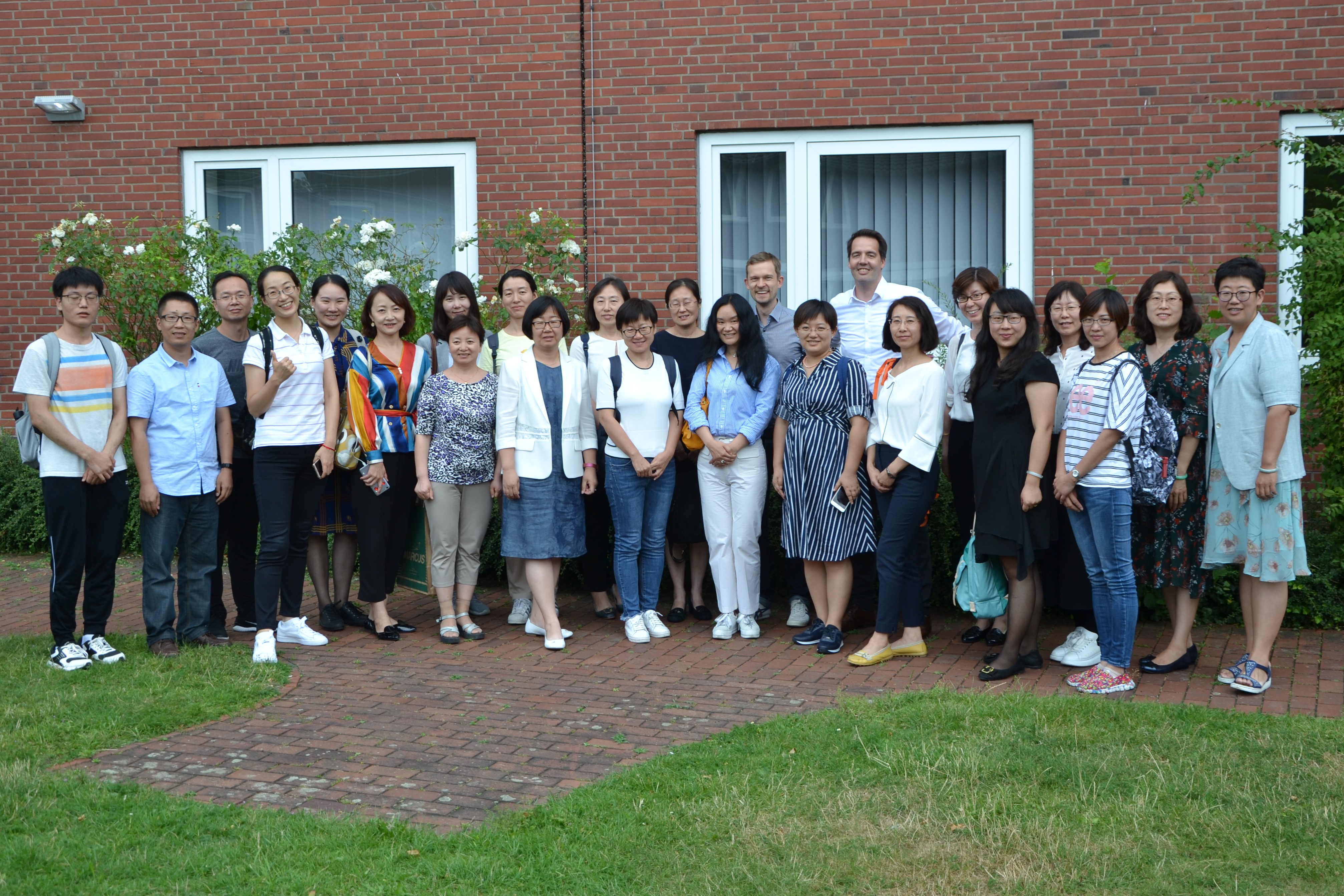 Chinese delegation at FH Münster