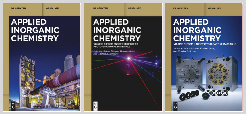 Buchcover: Applied Inorganic Chemistry, Vol. 1 - 3
