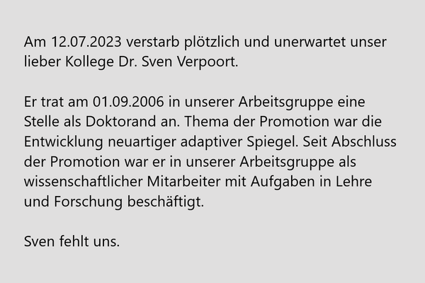 Dr. Sven Verpoort